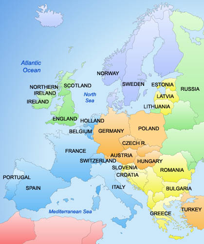 Europe Map